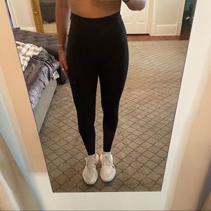 Black mesh lululemon leggings